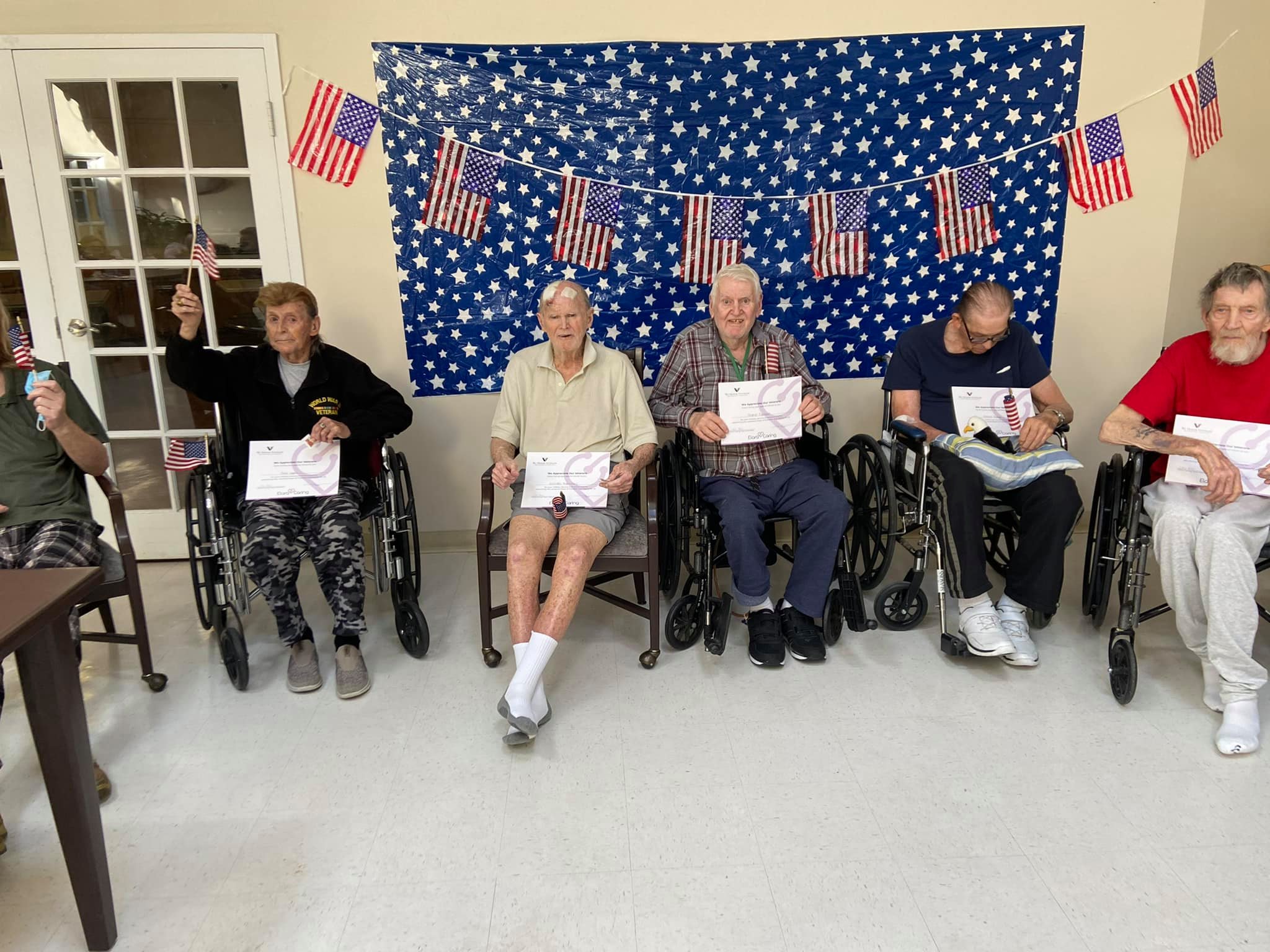 fourth of july celebration at the cottage at woodland hills