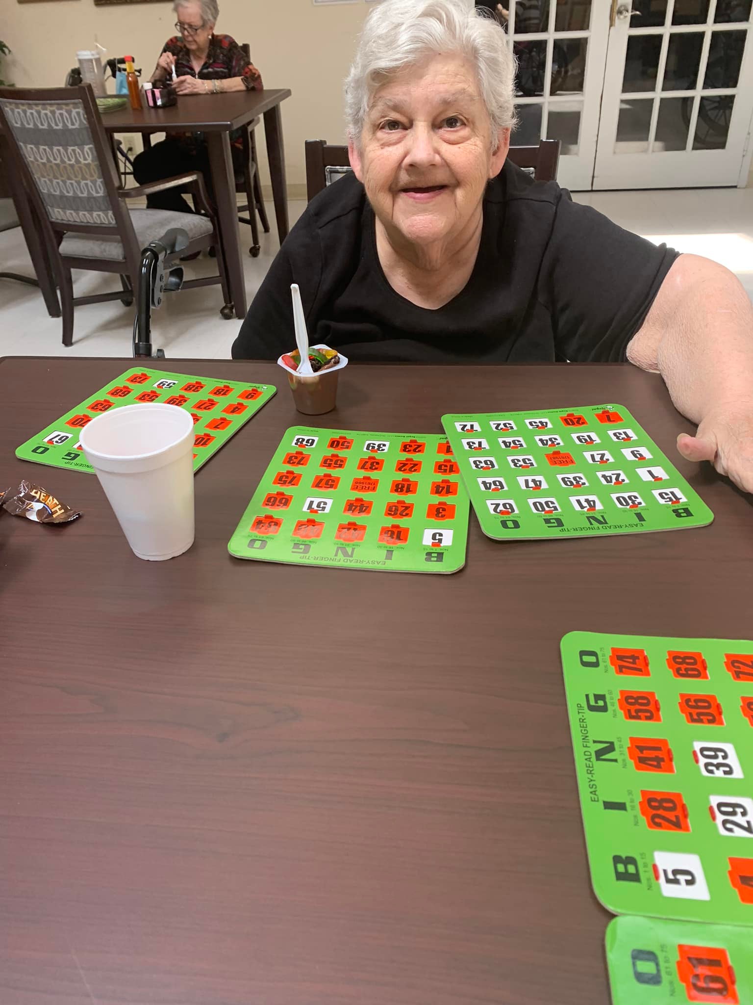 bingo at the cottage at woodland hills